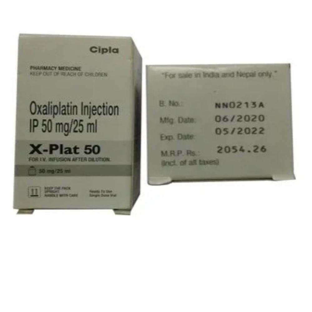 X Plat Oxaliplatin 50mg Injection