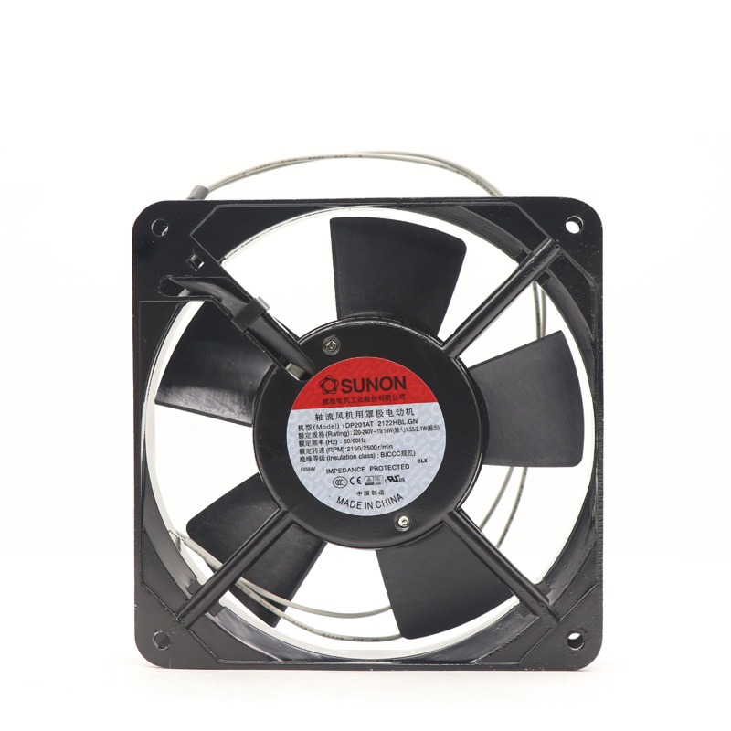 Sunon DP201A 2122HBL.GN 2122HSL 120X120X25mm 220V AC 12025 12cm 19W 0.1A Ball Bearing Chassis Cabinet Axial Cooling Fan