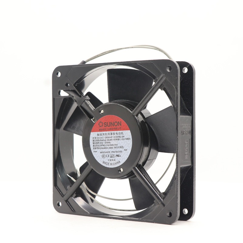 Sunon DP201A 2122HBL.GN 2122HSL 120X120X25mm 220V AC 12025 12cm 19W 0.1A Ball Bearing Chassis Cabinet Axial Cooling Fan