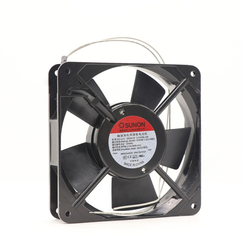 Sunon DP201A 2122HBL.GN 2122HSL 120X120X25mm 220V AC 12025 12cm 19W 0.1A Ball Bearing Chassis Cabinet Axial Cooling Fan