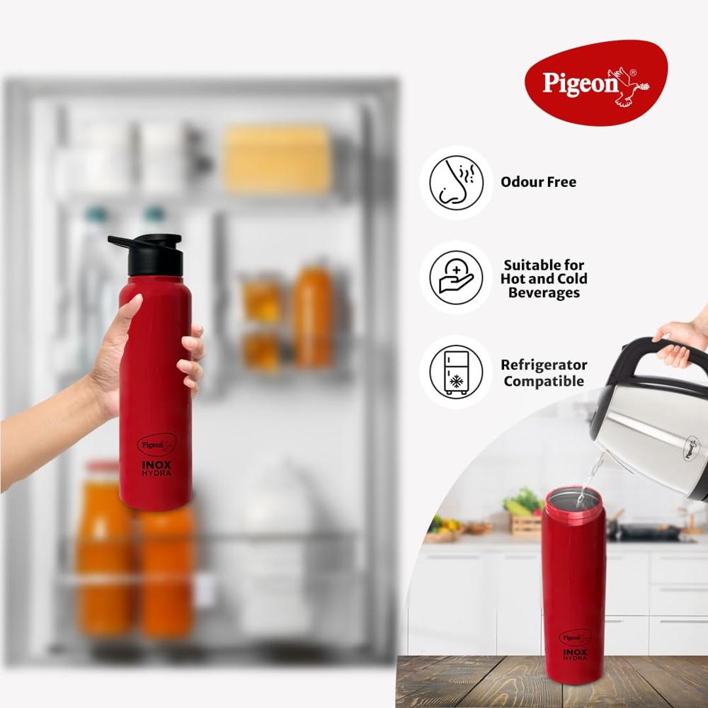 Pigeon 1.5 litre Hot Kettle and Stainless Steel Water Bottle Combo
