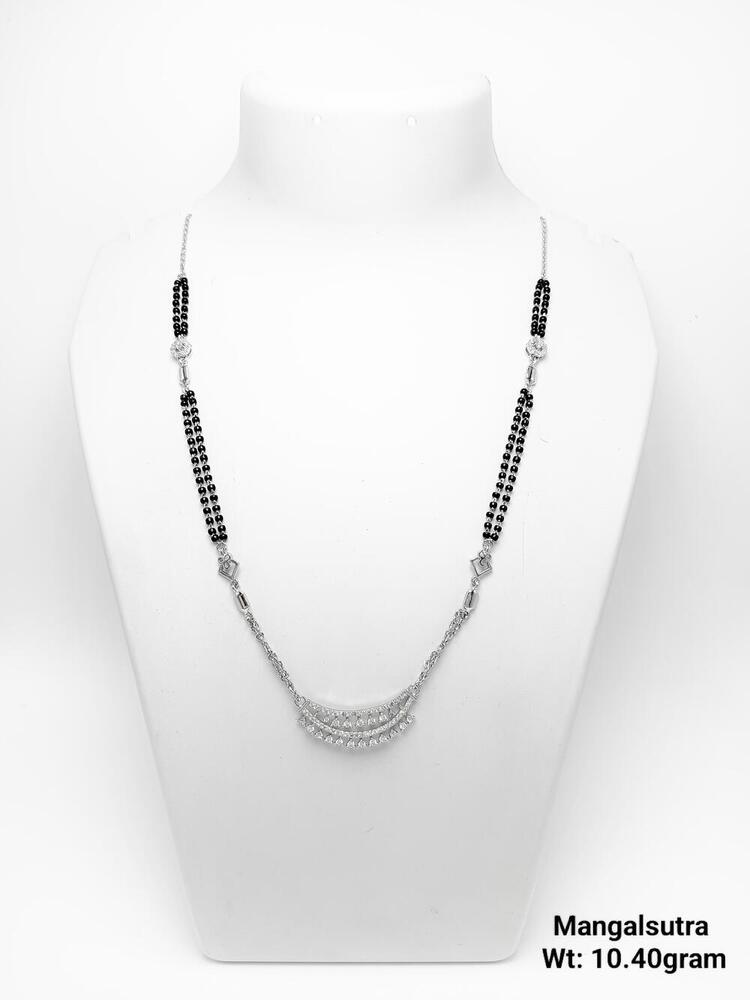 92.5 Silver Mangalsutra