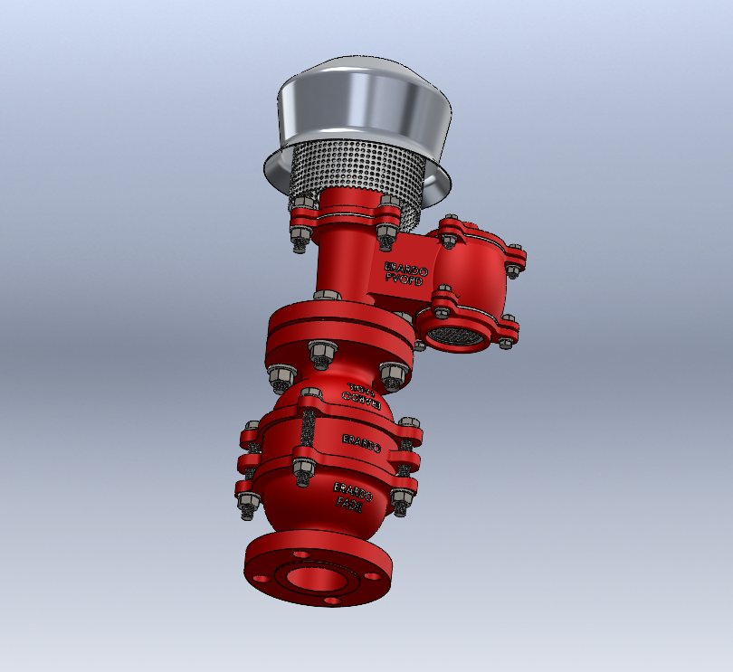 Breather Valve With Flame Arrester - Application: Oil