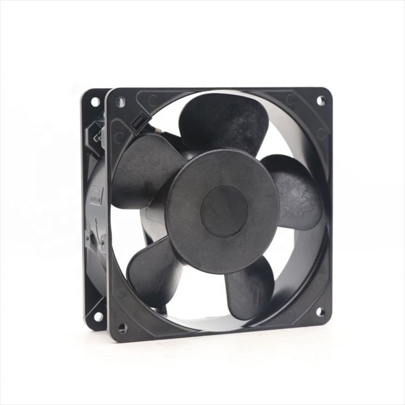 NMB 4715MS-12T-B50 12038 120X120X38mm 115V AC 15.5/14.5W 102CFM 2900RPM Wire Leads Cabinet CNC Axial Cooling Fan 4715MS-12T-B5A
