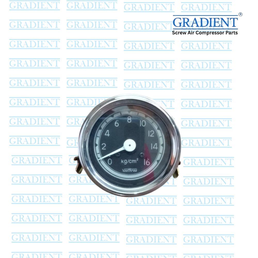 Atlas Copco Pressure Gauge 1619526800 - Height: 8.5 Centimeter (Cm)