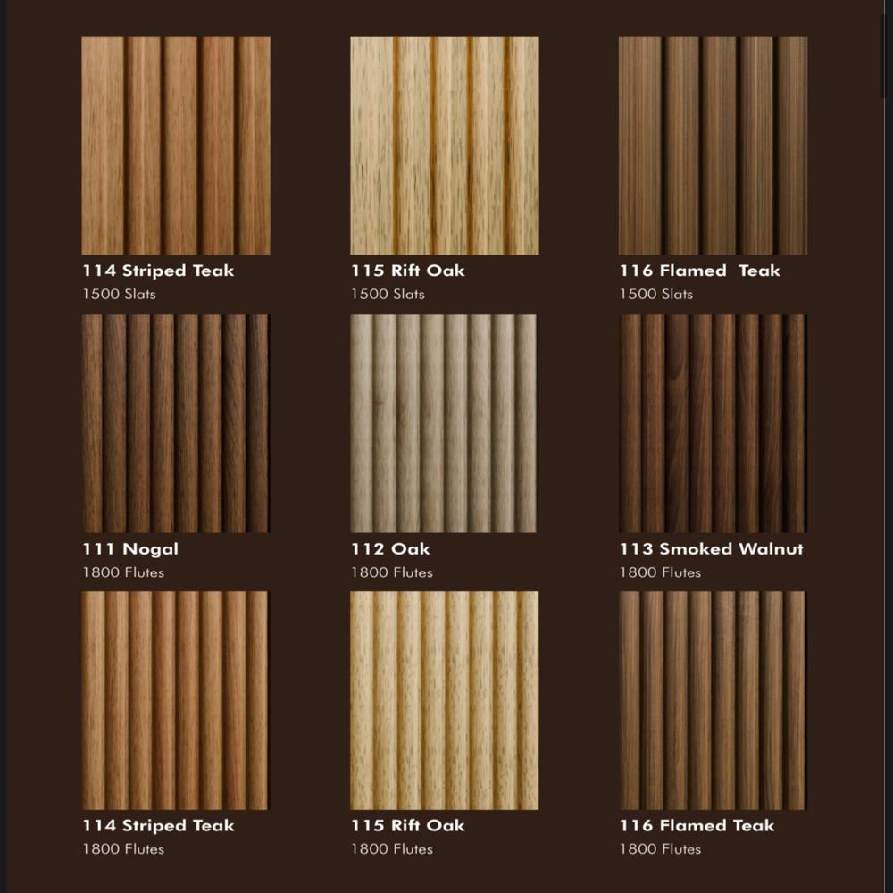 MDF Louvers by Re Imagine creative Decor