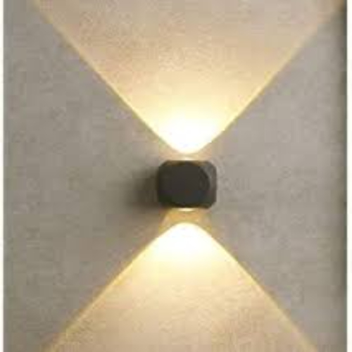 2 Way Cube Light - Color: Black