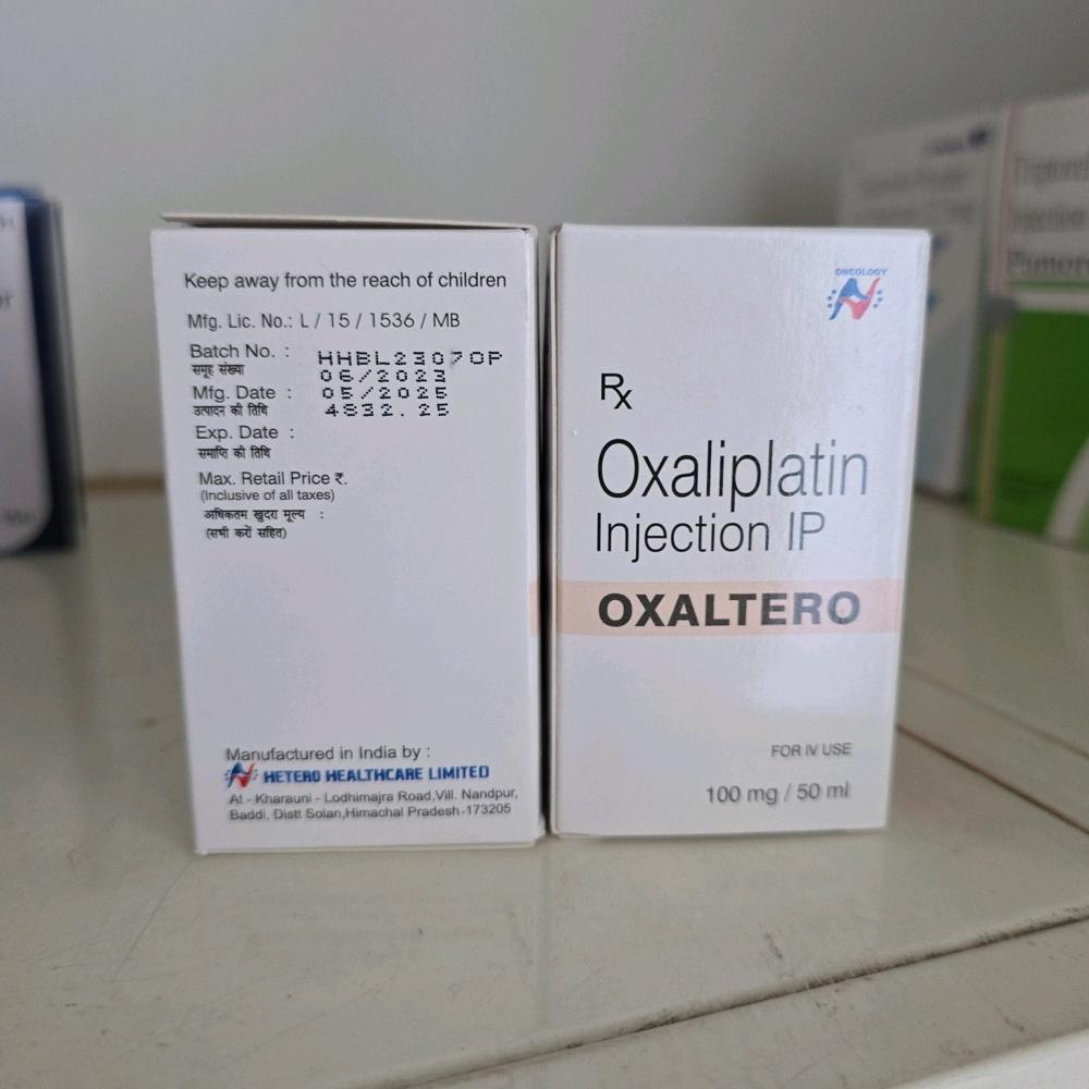 Oxaltero Oxaliplatin 100 Mg Injection