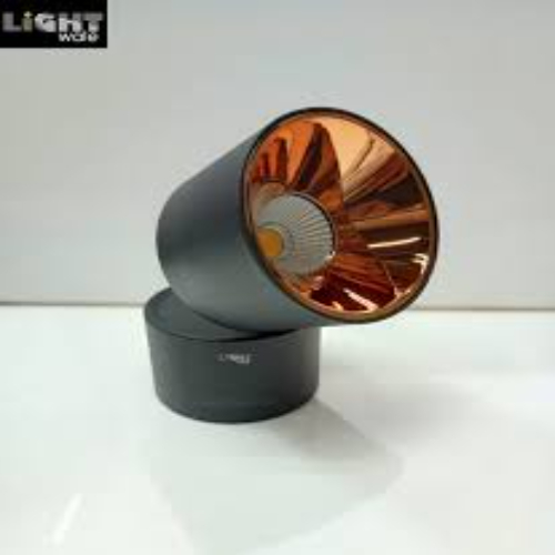 Moveable Cylinder Light - Color: Black