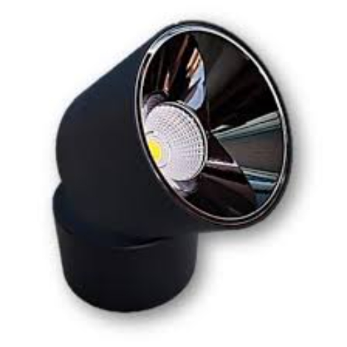 Moveable Cylinder Light - Color: Black