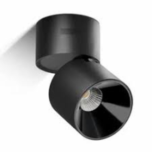 Moveable Cylinder Light - Color: Black