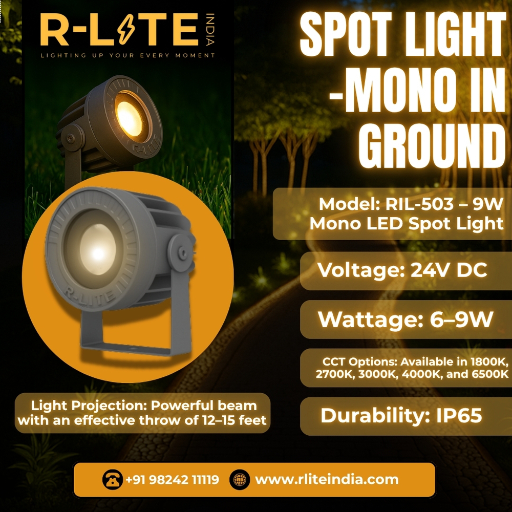 Cs-gdl01 Led Garden Light - Color: Black