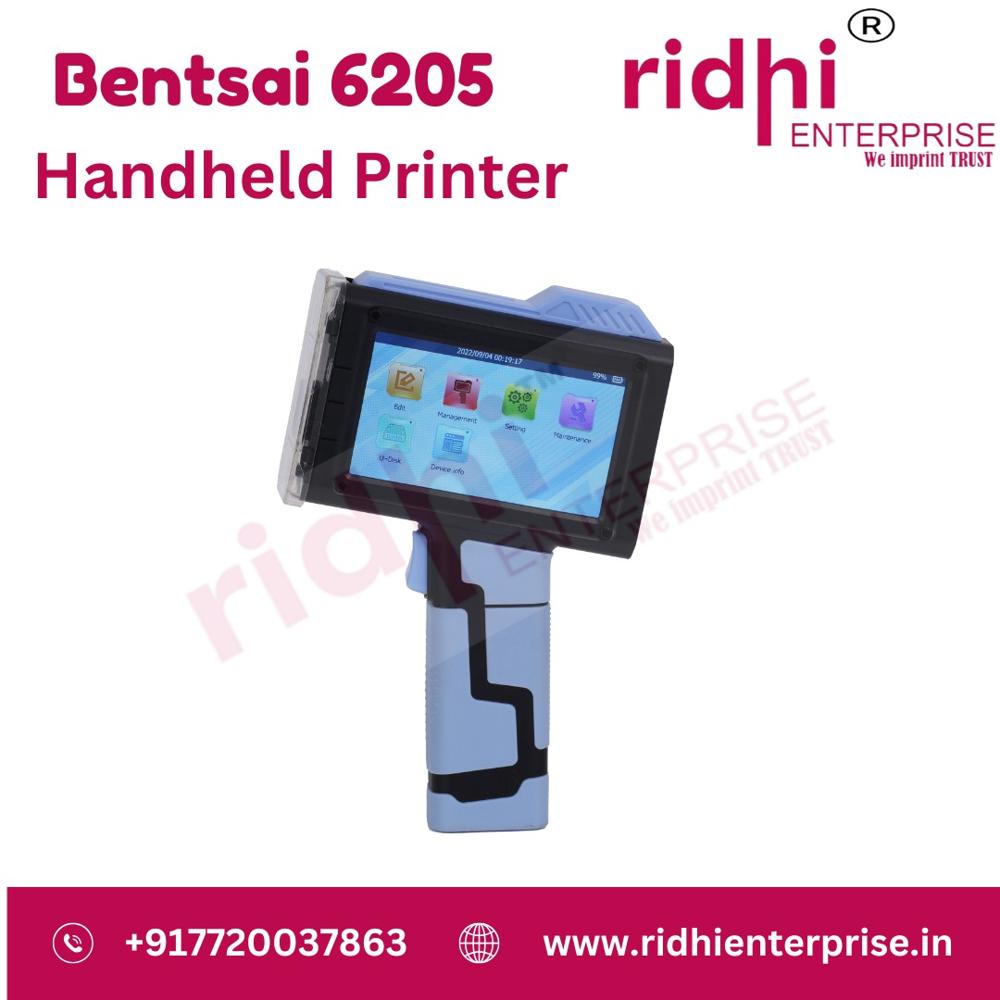Bentsai 6205-6210 Series Handheld Inkjet Printer Portable Expiry Date Qr Codes Printer - Automatic Grade: Semi-automatic