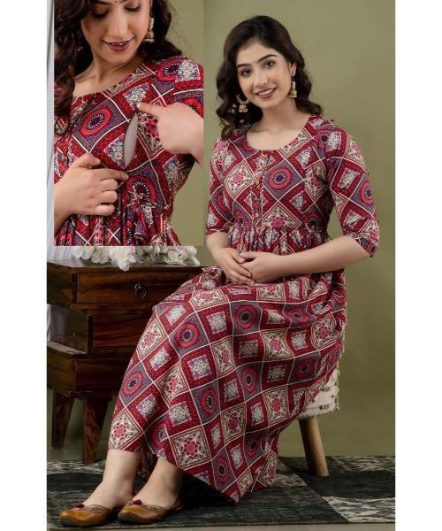 feeding nighty cotton