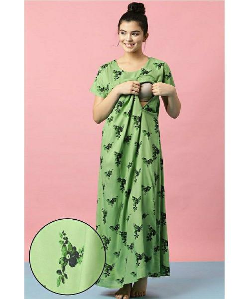 Feeding Nighty Cotton - Size: Customized