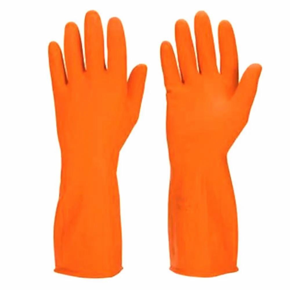 Orange Gloves