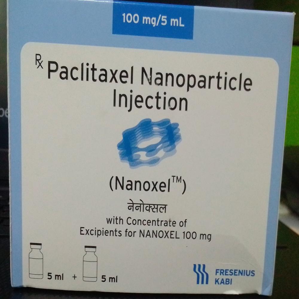 Nanoxel Paclitaxel Nanoparticle 100 Mg Injections