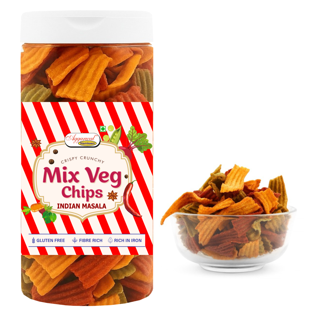 Mix Vegetable Masala Chips - Feature: No Artificial Colors Or Flavors