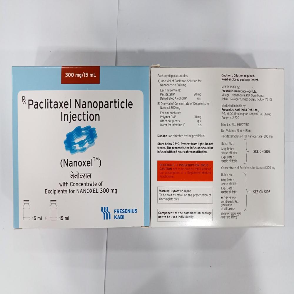 Nanoxel Paclitaxel Nanoparticle 300 Mg Injection
