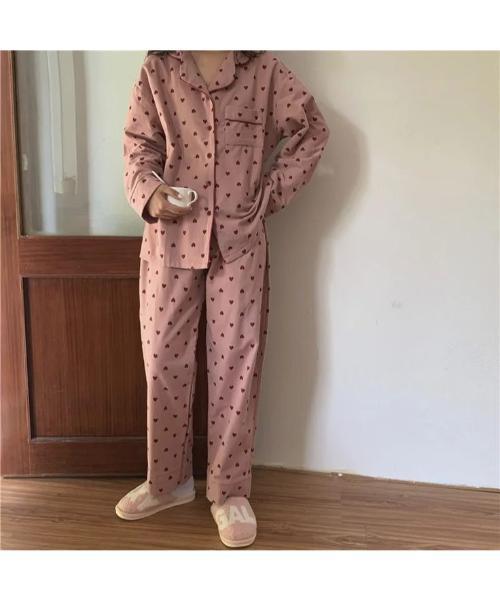 Winter Nightsuits - Color: Beige With Brown Spots