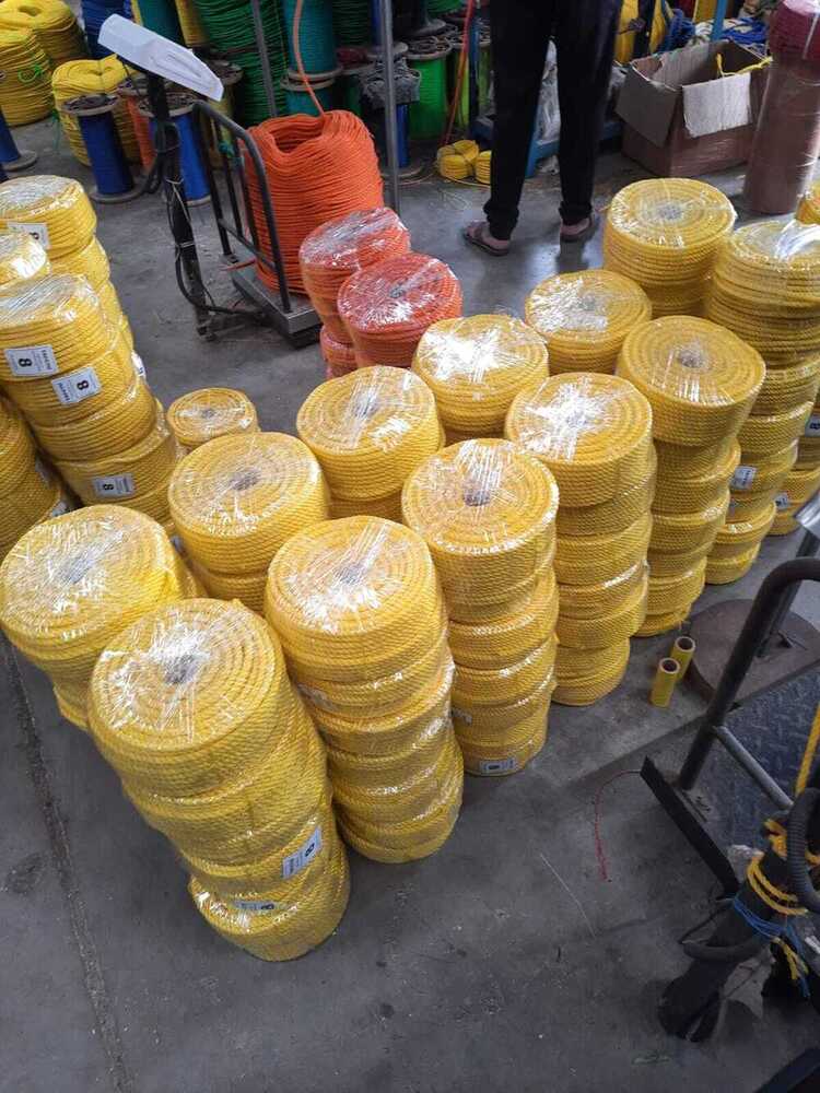 Lightweight Hdpe Rope - Color: Yellow
