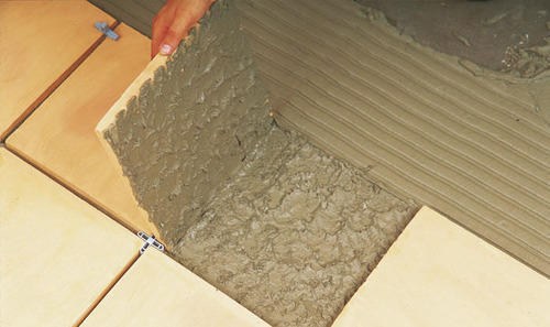 Premium Polymer Modified Tile Adhesive - Color: Grey