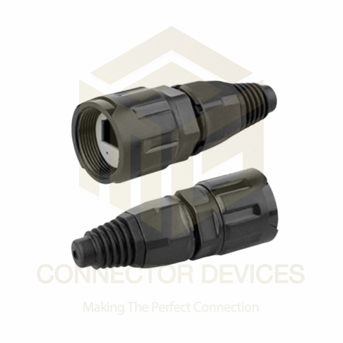 YT-RJ45 IP67 Waterproof Male Plug Ethernet Connector Panel Mount PCB Shield