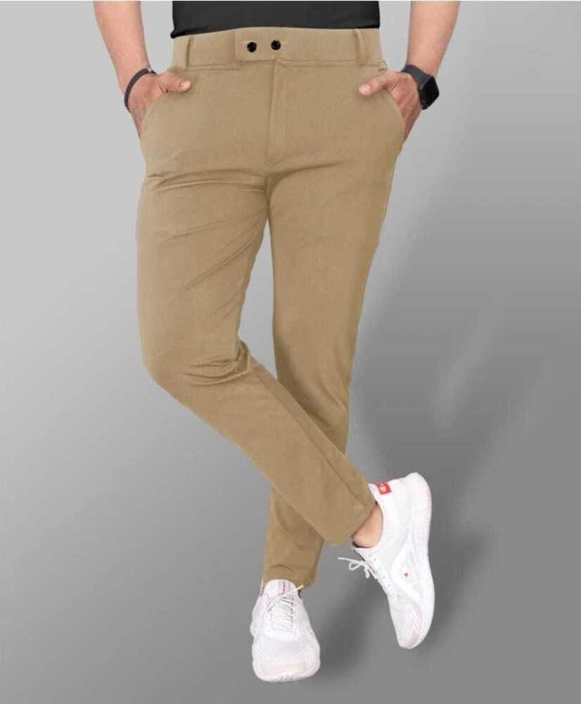 Bottom Wear /Branded Trousers For Mens - Color: Brown