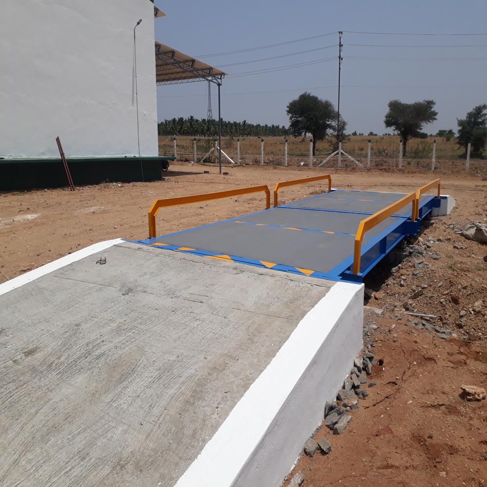 Pitless Concrete Weighbridge - Color: Black