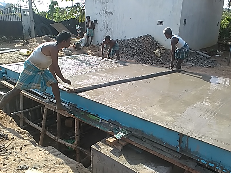 Pitless Concrete Weighbridge - Color: Black