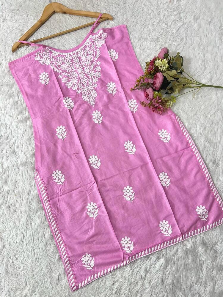 Heavy Lucknowi Kurtis & Top - Design: Attractive