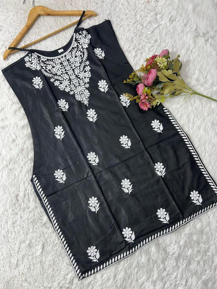 Heavy Lucknowi Kurtis & Top - Design: Attractive