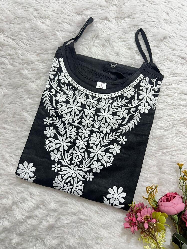 Heavy Lucknowi Kurtis & Top - Design: Attractive