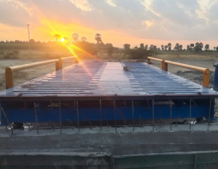 Blue Feed Mill Weighbridge