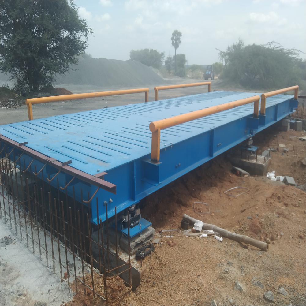 Crusher Weigh Bridge - Color: Blue