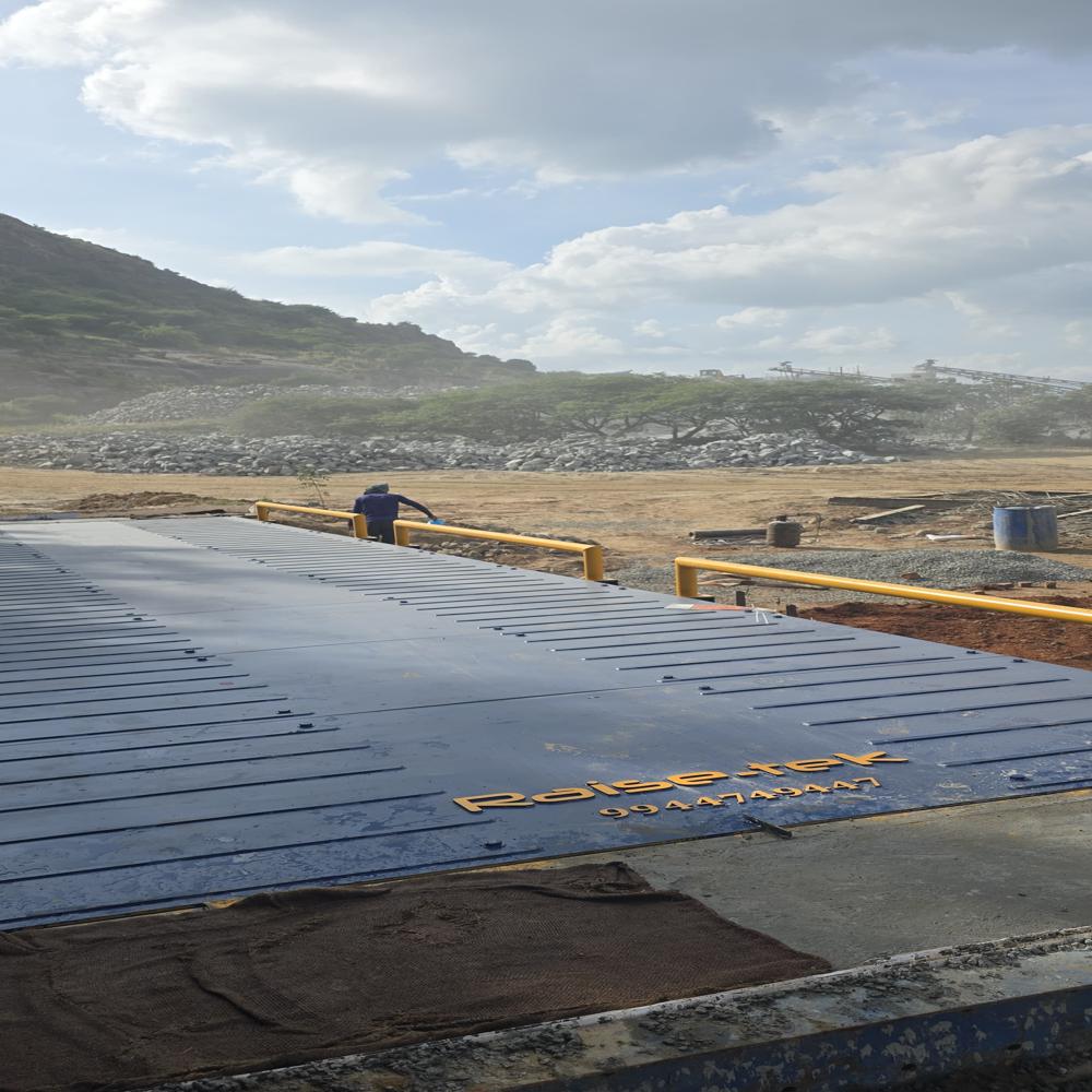 Black Electronic Pit Type Weighbridge