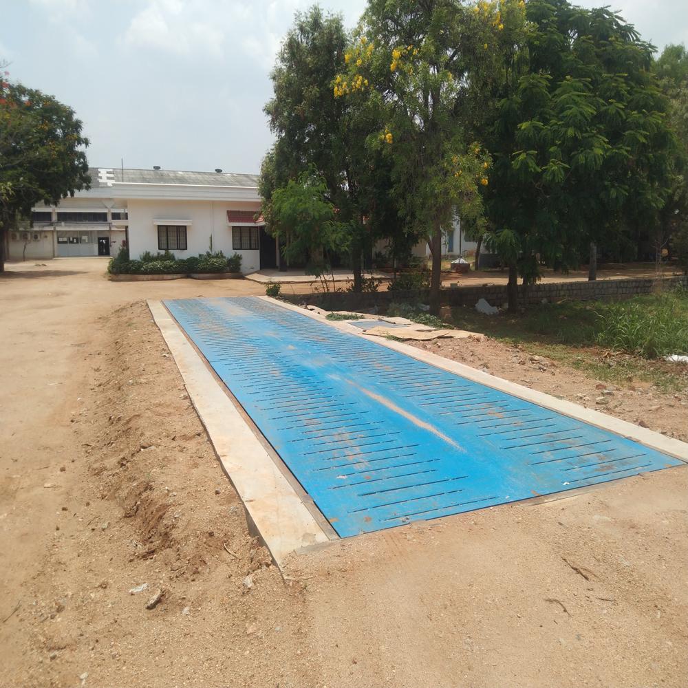 Black Electronic Pit Type Weighbridge