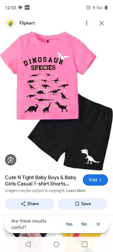 t shirt pant for children cord set (kid's)