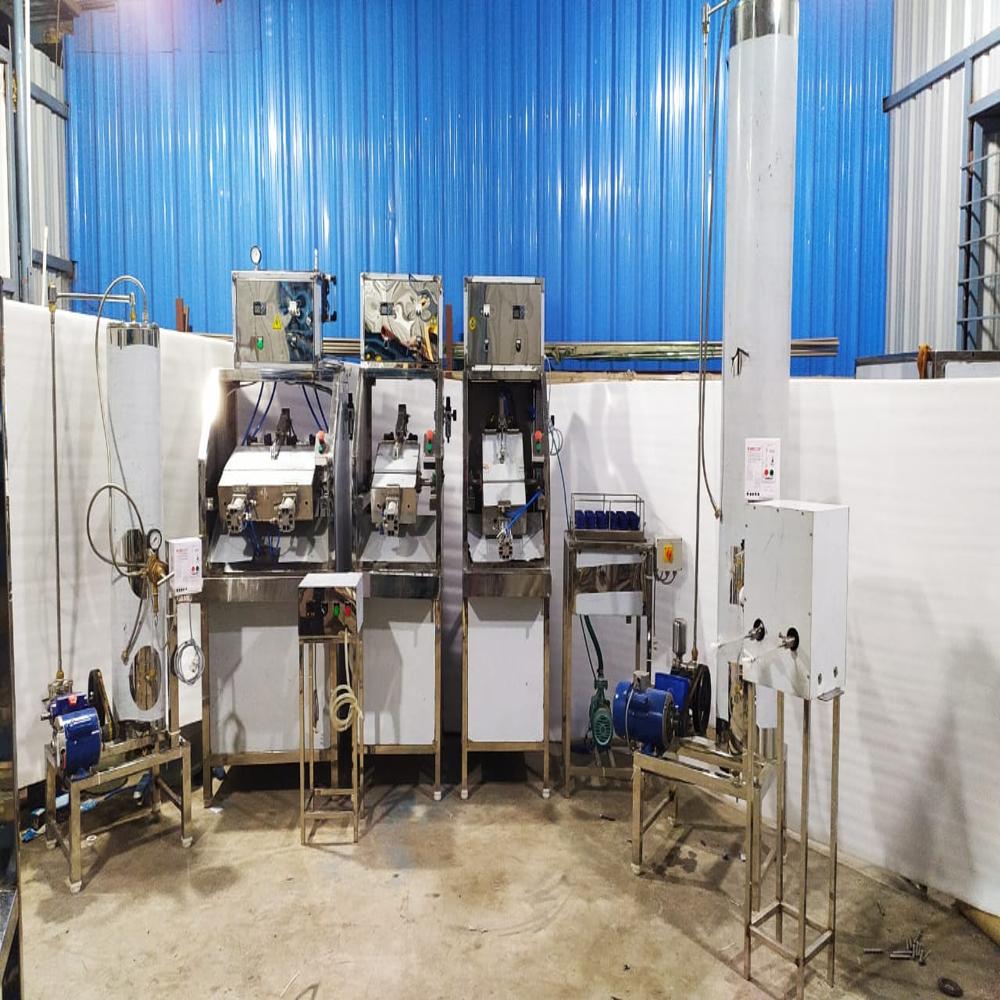 Goli Soda Manufacturing Machine - Stainless Steel, Semi-Automatic, HMI Control, 110-215V | User-Friendly Operation, One-Year Warranty, Durable Design