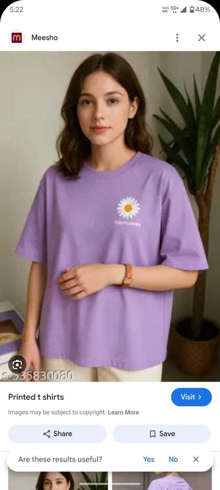 Women Branded T Shirt Printed Design - Feature: Breathable