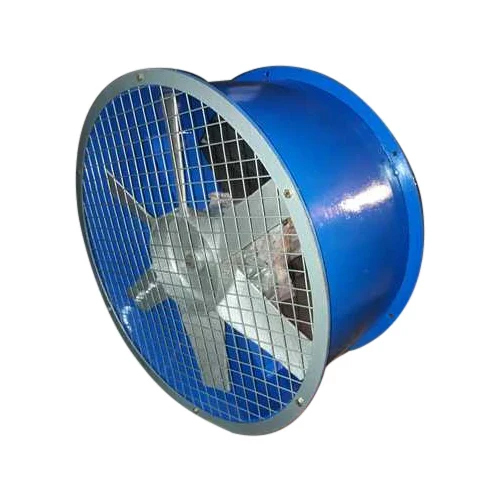 Industrial Axial Flow Fan - Blade Material: Aluminum Alloy
