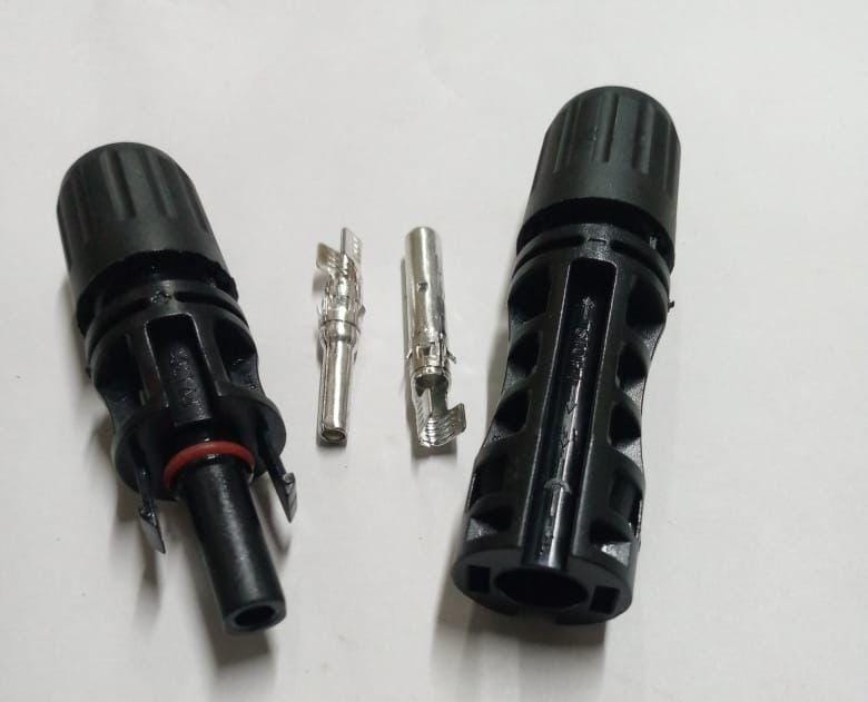 Solar Mc4 Connector - Color: Black