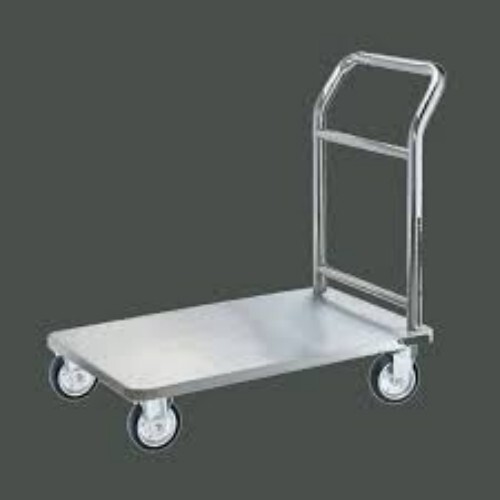 stainless steel platform trolley