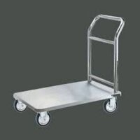 stainless steel platform trolley