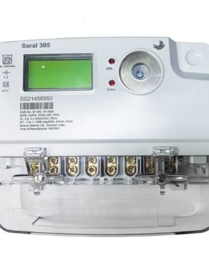 Saral 305 Secure Theee Phase Digital Display Energy Meter For Sub Meter - Features: Good Quality