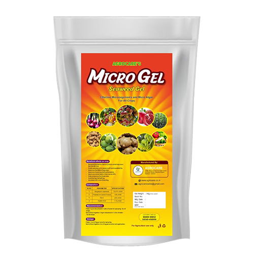 Seaweed Gel - Organic Seaweed Extract, Water-soluble Nutrient Booster For All Crops, Enhances Soil Fertility And Plant Growth