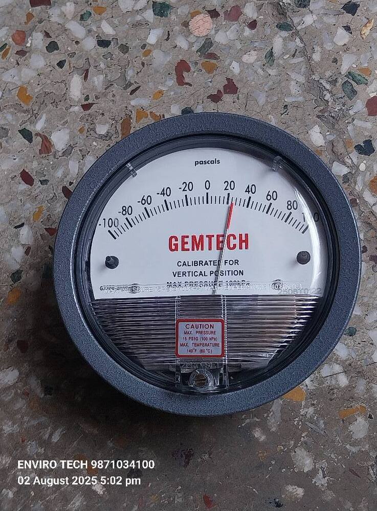 GEMTECH Differential Pressure Gauge Wholesaler For Yavatmal Maharashtra