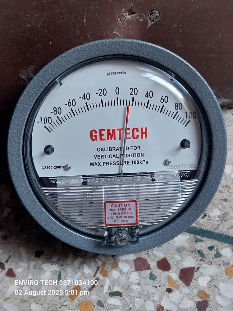 GEMTECH Differential Pressure Gauge In Neyyattinkara-695132 Kerala