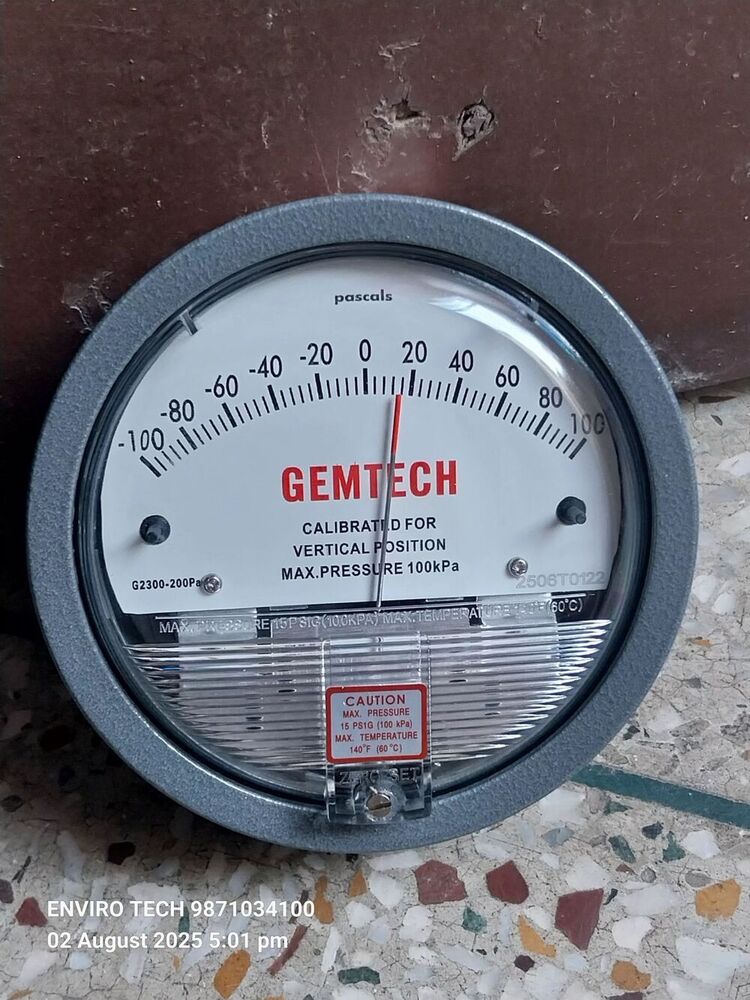 GEMTECH Differential Pressure Gauge In Neyyattinkara-695132 Kerala