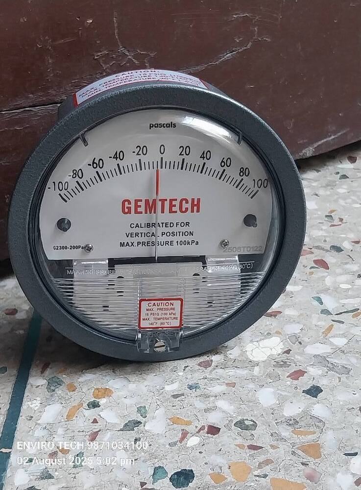 GEMTECH Differential Pressure Gauge In Neyyattinkara-695132 Kerala